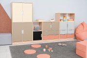 Ronde zitkussens 5 stuks licht roze Tangara Groothandel voor Kinderopvang inrichting8
